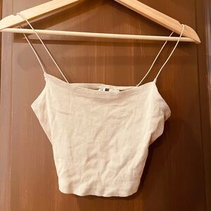 spaghetti strap crop top